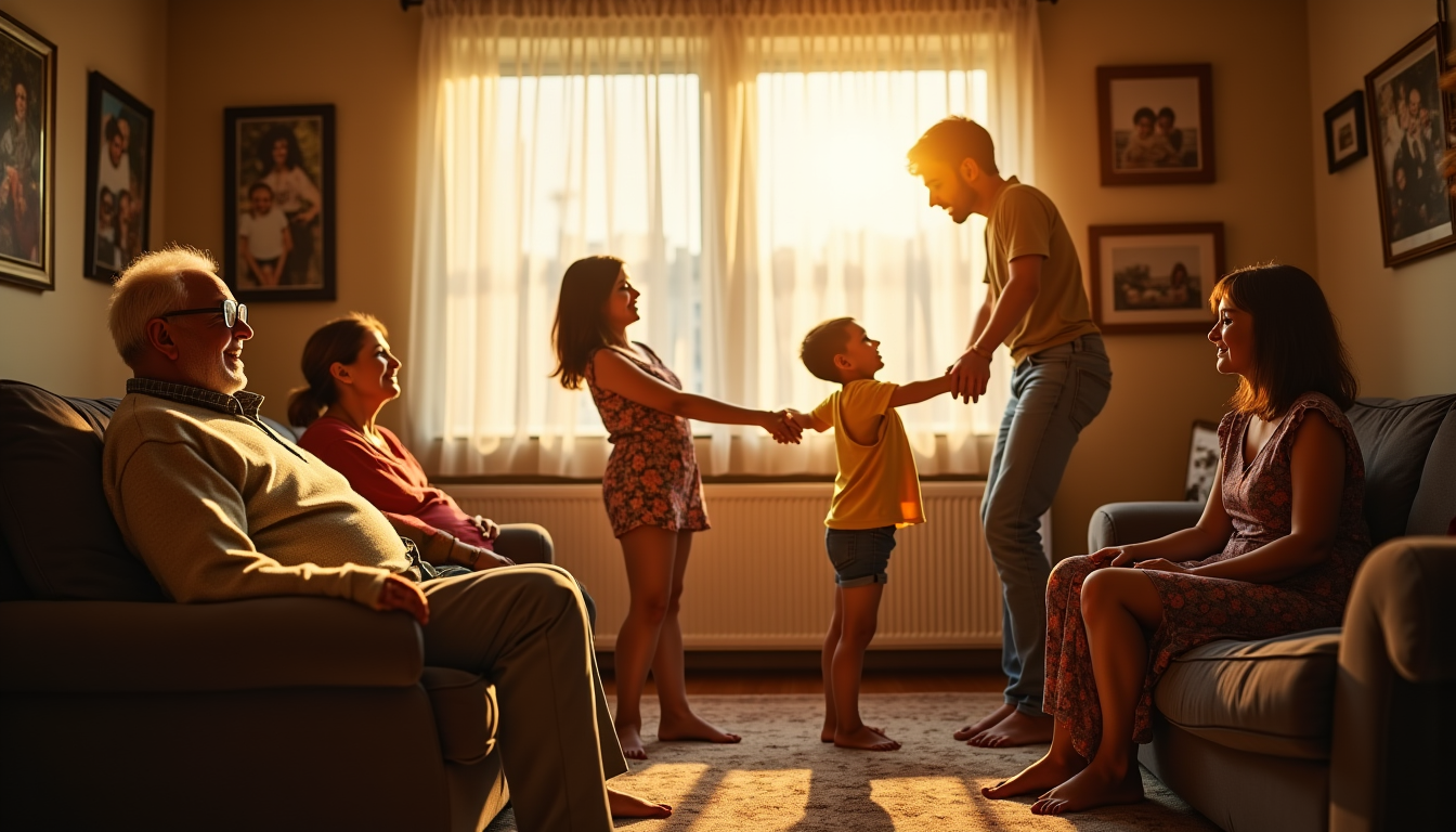 Les liens qui unissent les générations familiales