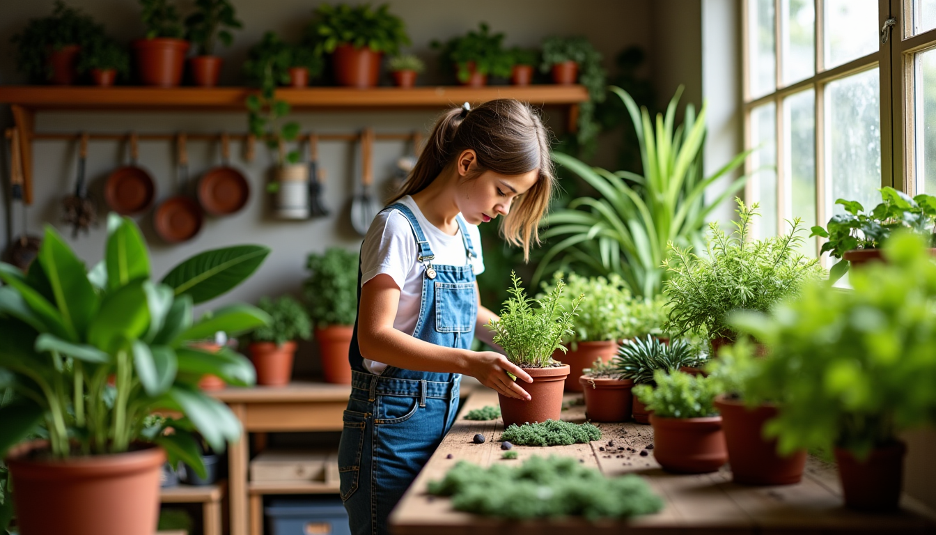 Créer un coin de nature chez soi avec un atelier jardin