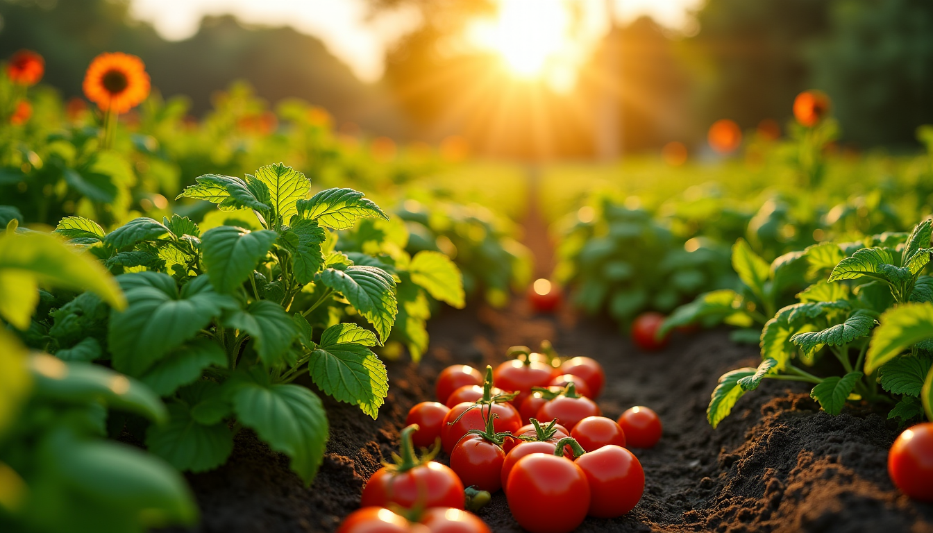 Secrets pour un potager délicieux et harmonieux