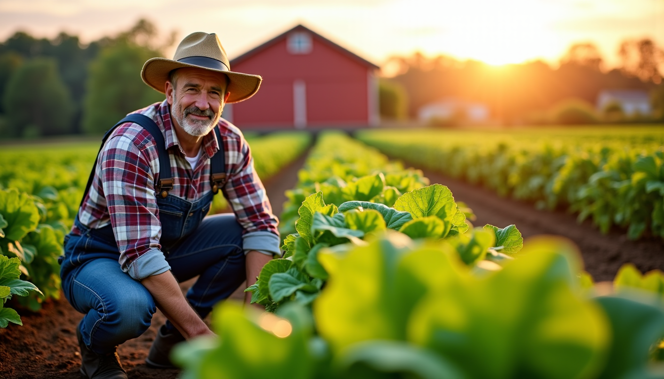 Élevez vos légumes bio avec succès à la ferme familiale