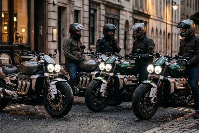 Motos Triumph électriques